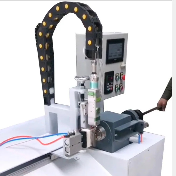 Munafaction Metal tube cutting machine short pipe laser cutting machine