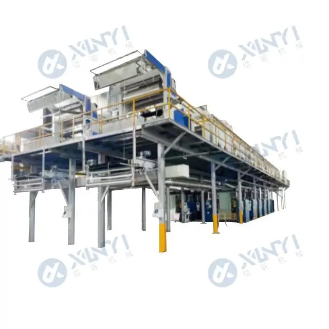 Fully automatic for textile finishing process Steam changer Fabric stenter machine