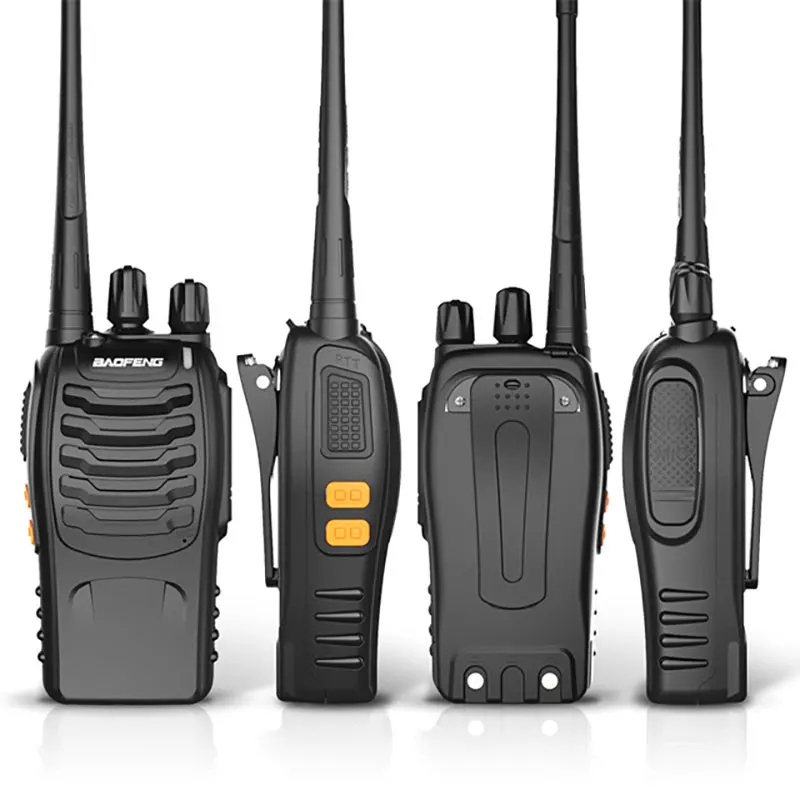 BF-888S Handheld Two Way Radio Receiver Transmitter 5W UHF 400-470MHz BF888s BF 888S BaoFeng Walkie Talkie