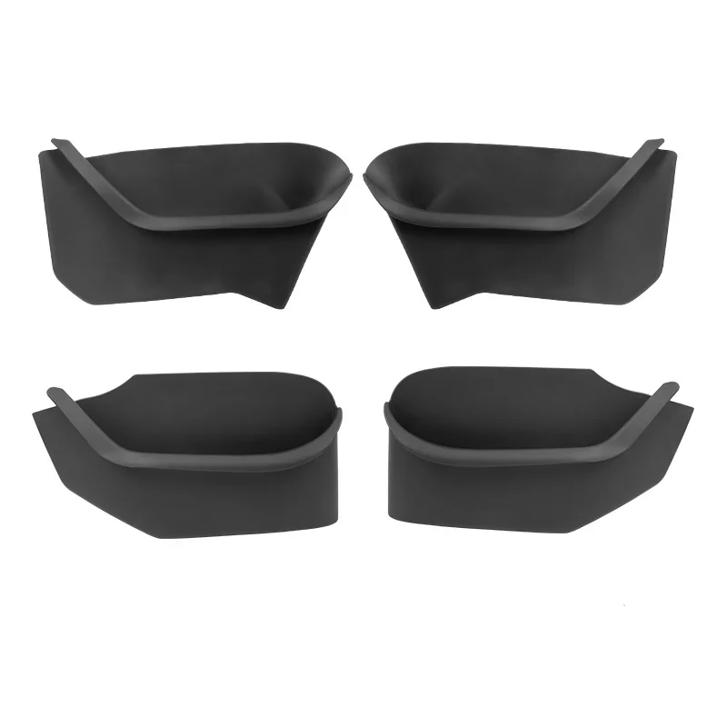 Hot Selling New Renovated Version Model 3 Door Storage Groove Pad Fully Inclusive Rear Door 2-Piece Set Silicone Material