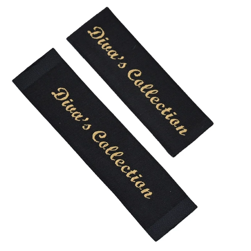 Custom Personalized Sewing Woven Labels Sew on Clothing Labels Custom Your Logo Pattern Label Tags for Clothes