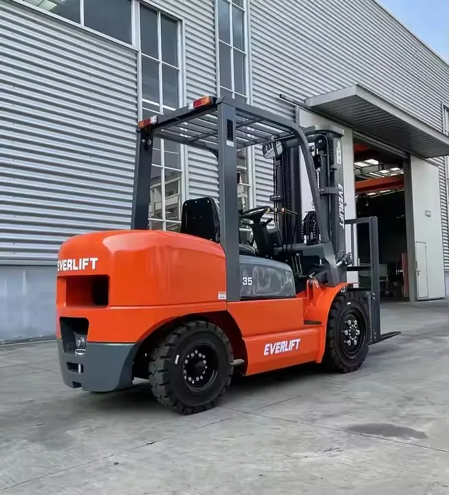 CPCD30 3 Ton Diesel Forklift 3M 4M 5M 6M triplex mast EVERLIFT Brand New Diesel Forklift Truck For Sale