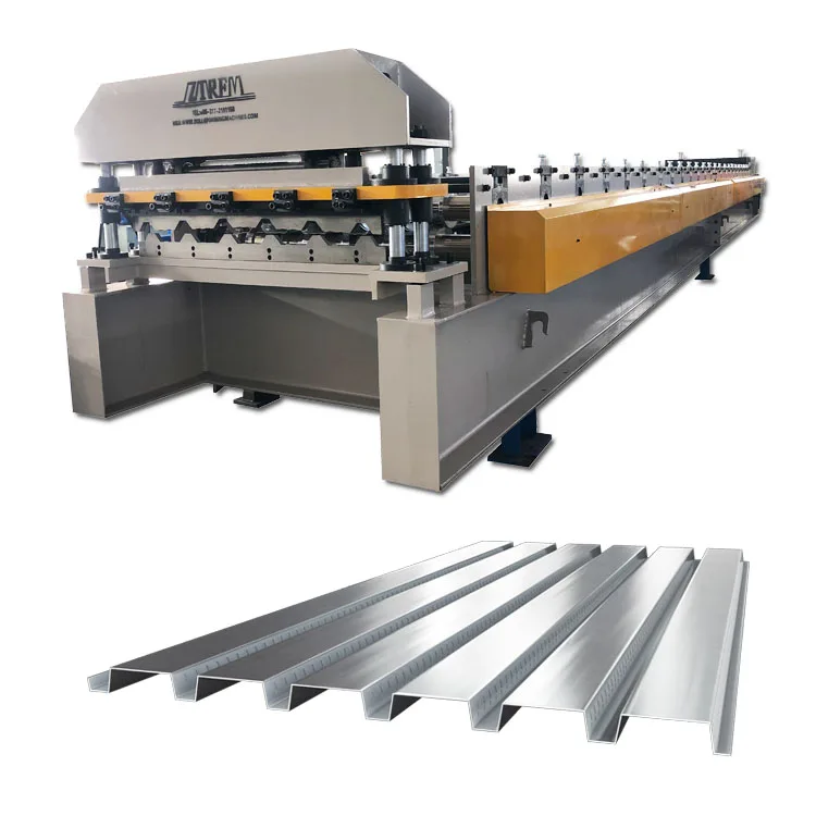 USA Popular design Type A steel roof decking rolling machine Easy Installation Dovetail Deck rolling forming machine