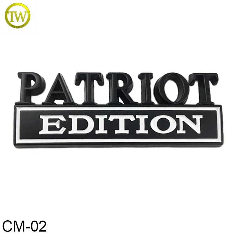 Custom design die cast reflex car metal badge stop editioncar emblem badges for tags