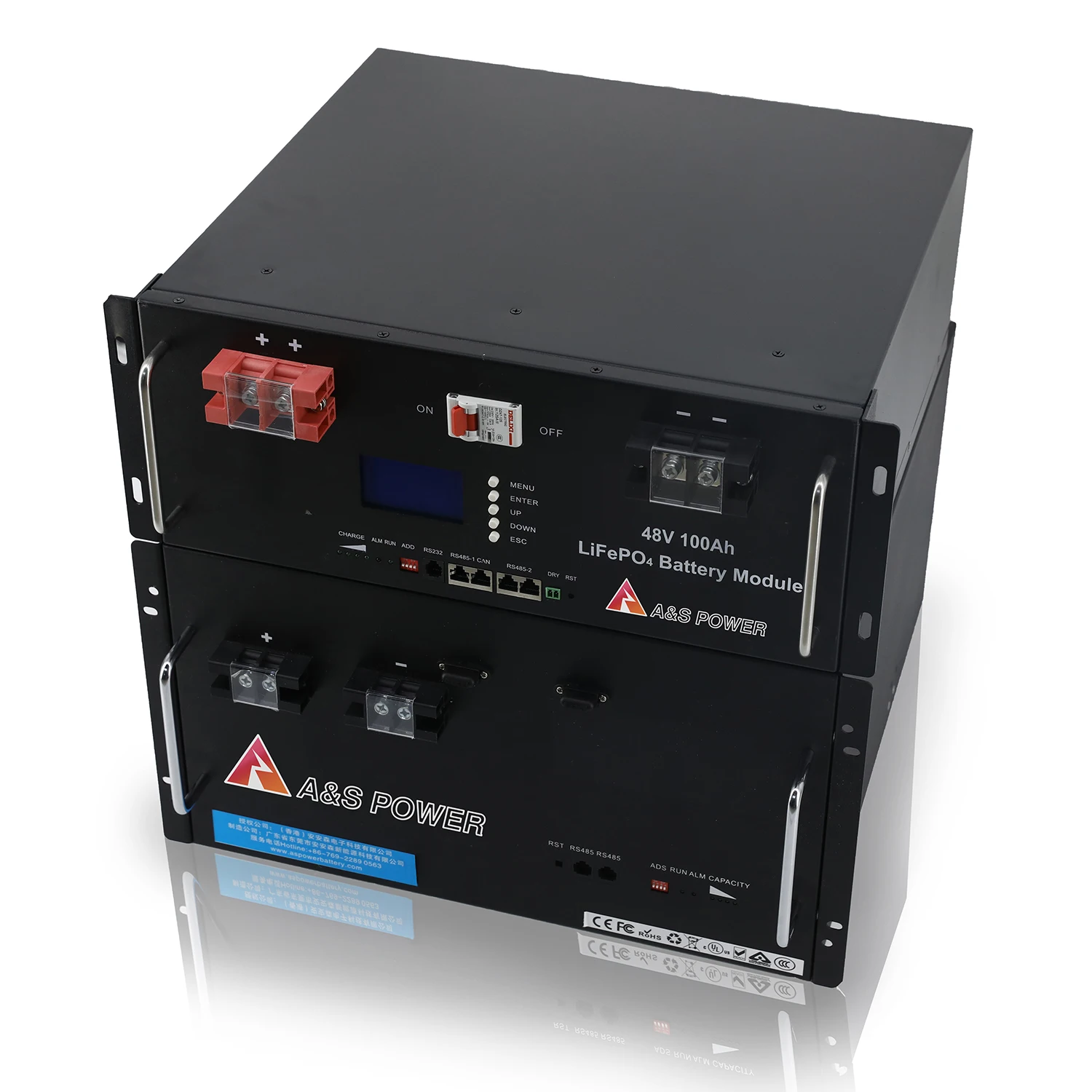 Lifepo4 battery 3.2V50Ah 25.6v100Ah Telecom power system Lithium Iron phosphate for storing the power