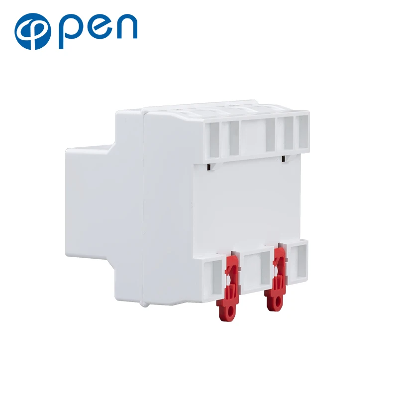 Open Electric 63A 220V400V AC Din rail three phases adjustable digital over voltage and under voltage protector