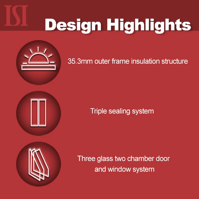 Best Seller Italian Sound Insulation Casement Tilt-turn Thermal Break Window  Waterproof With Cheap Price for Bedroom