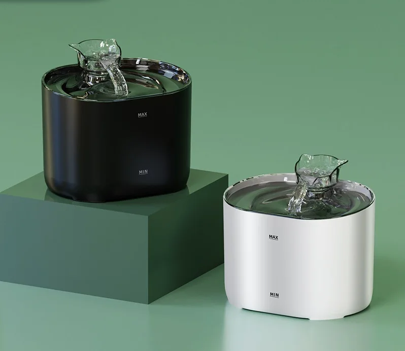 2.2L Automatic Water Fountain for Cats Pet Hydration with Filter
