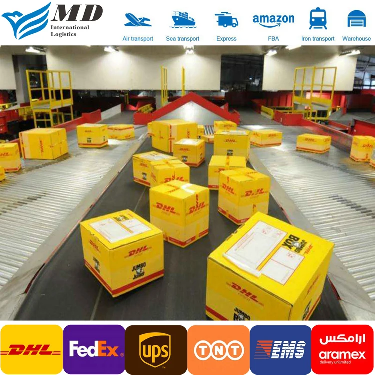 DHL UPS Экспресс-курьерская служба от двери до морская доставка авиаперевозчик