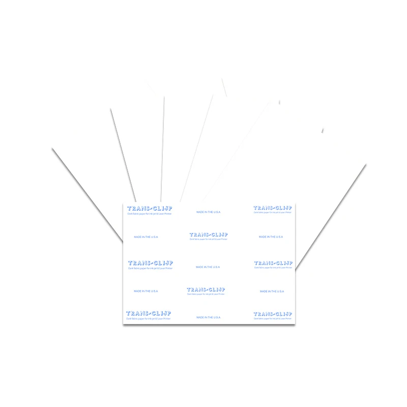 Laser and Inkjet Compatible Dark Color T-shirt Transfer Paper 180gsm