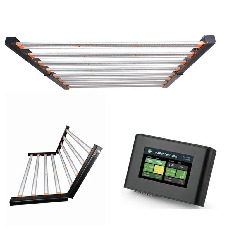 Full Spectrum COB LED  light Commercial Horticulture 720W LED Grow Light Spider Bar