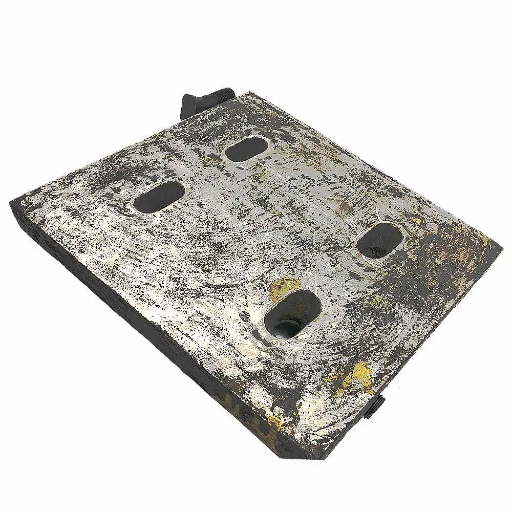 63RHC Cast Iron Casting Chocky Bar Laminated Wear Buttons and Wear Plate Wear Bars Blocks