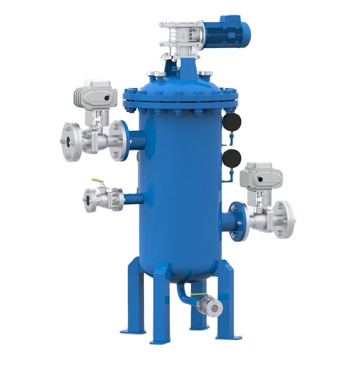 automatic water filter self-clean strainer for seawater automatic flush filter self-cleaning water filter