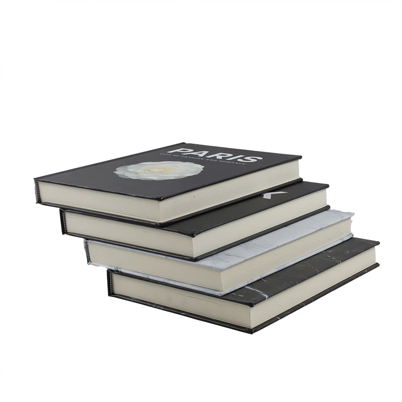 Customization Modern Hardcover Decorative Book Set Fashion Design Book Stack Display Books For Decorating