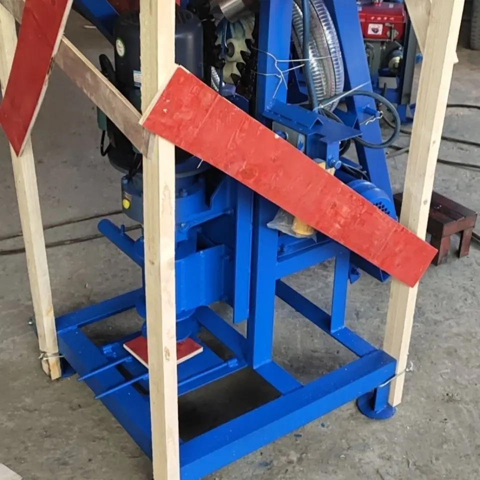 Small electric bore well drilling machine price household ground hole boring machines portable