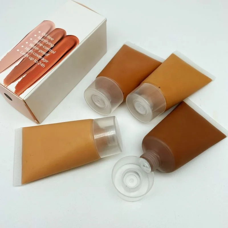 Matte Liquid Foundation Private Label Face Makeup for Dark Skin Waterproof Foundation Makeup