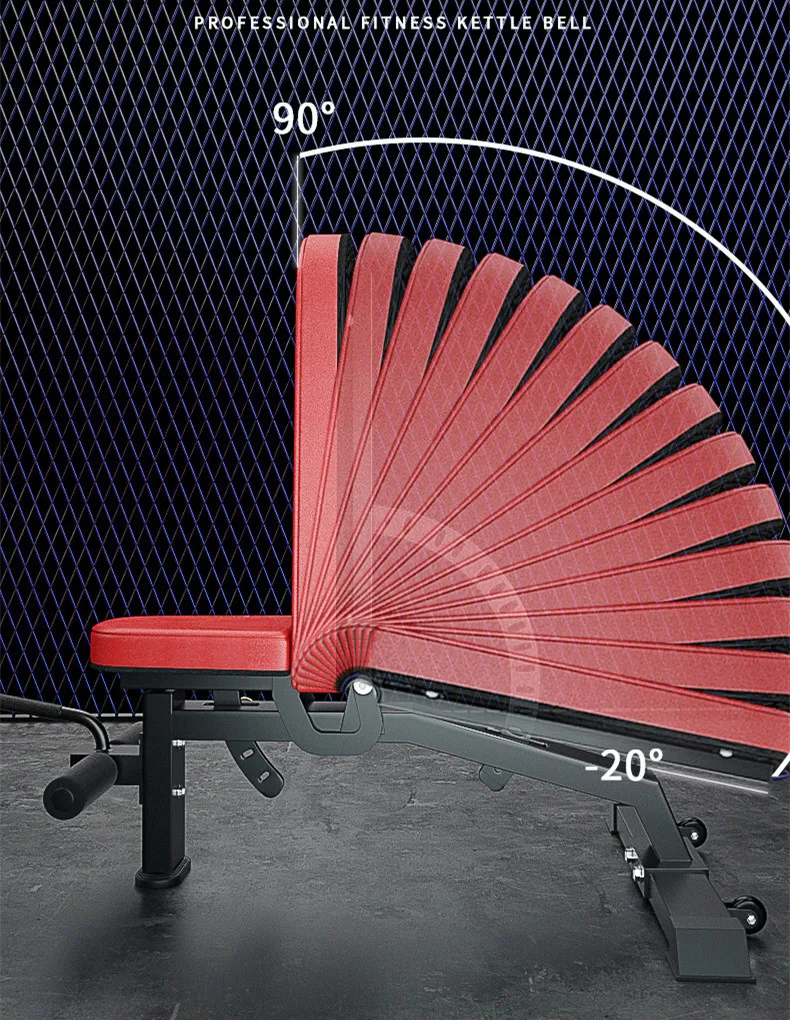 Stable Exercise Equipment Multi Gym Commercial Benches Weight Bench For Sale Adjustable Bench Press