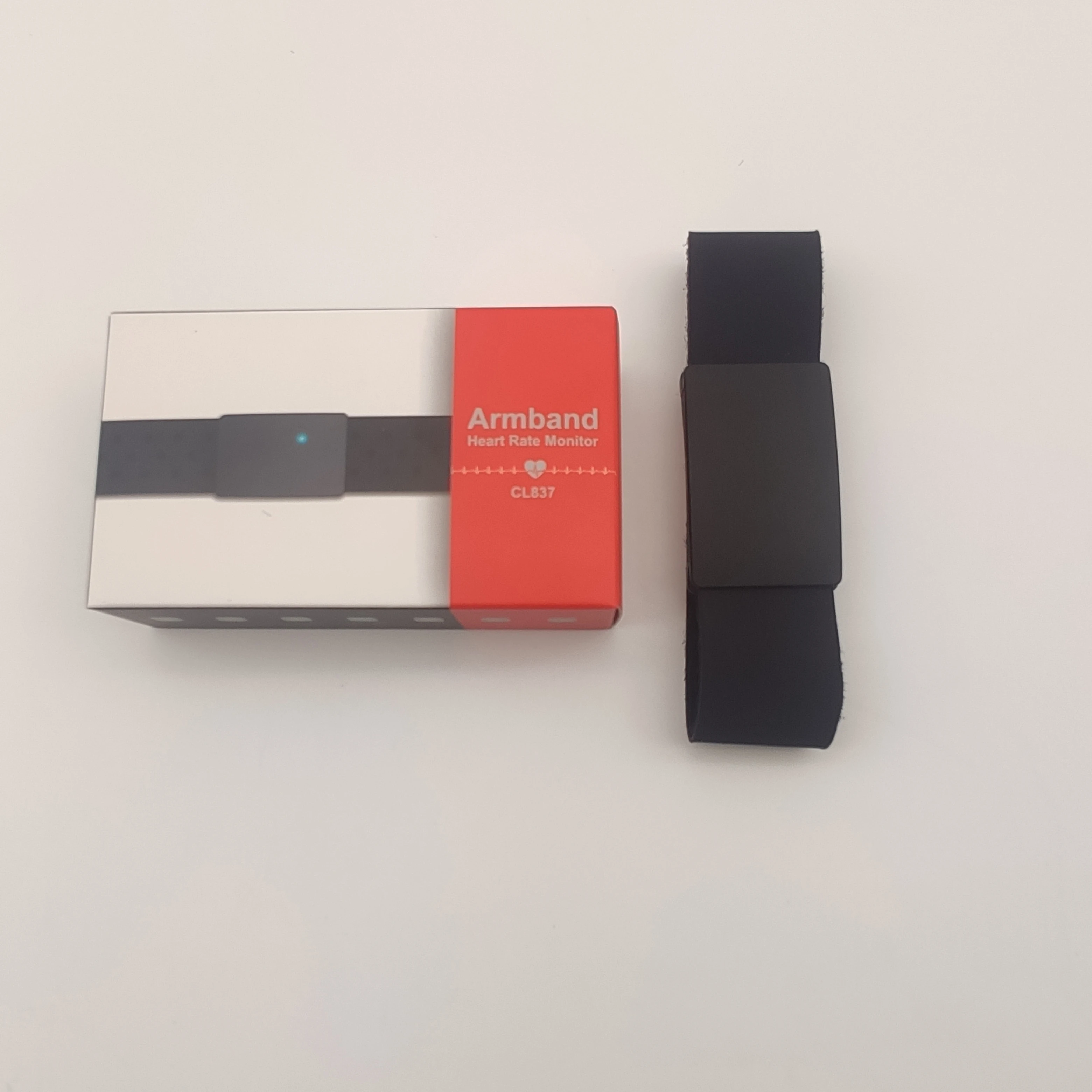 kkmark New Launched BLE ant+ wearable water proof Wrist Arm band elastic belt sensor Heart Rate Monitor tracker