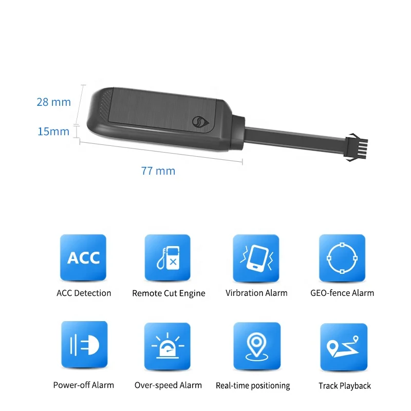 SEEWORLD Global Locator Mini Smart Gt06 Protocol S116mini R16 Real Time Vehicle Car Tracker Tracking Device