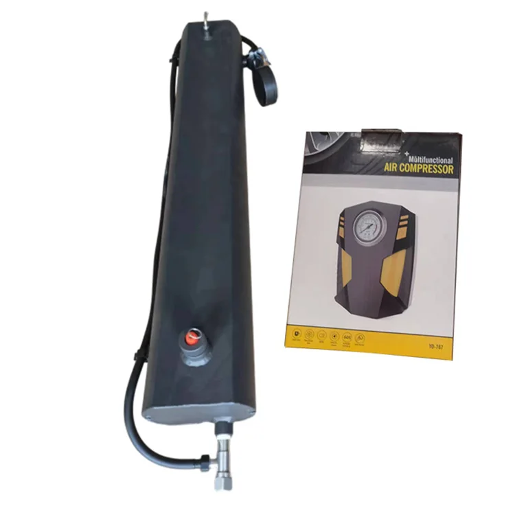 High-Quality Camping Aluminium Car Road Shower Black Road Cleaning Power Shower