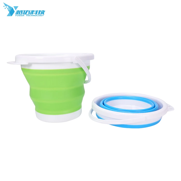 
Good Price Portable Folding Bucket Camping Fishing Car Washing Plastic Folding Bucket 