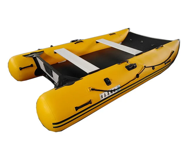 pvc material Inflatable catamaran boat