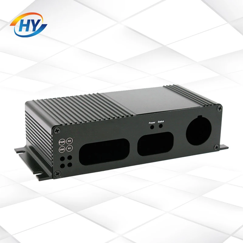 European Standard Cnc Milling Complicated Structure Anodized Heatsink Enclosure Aluminum Profile Box