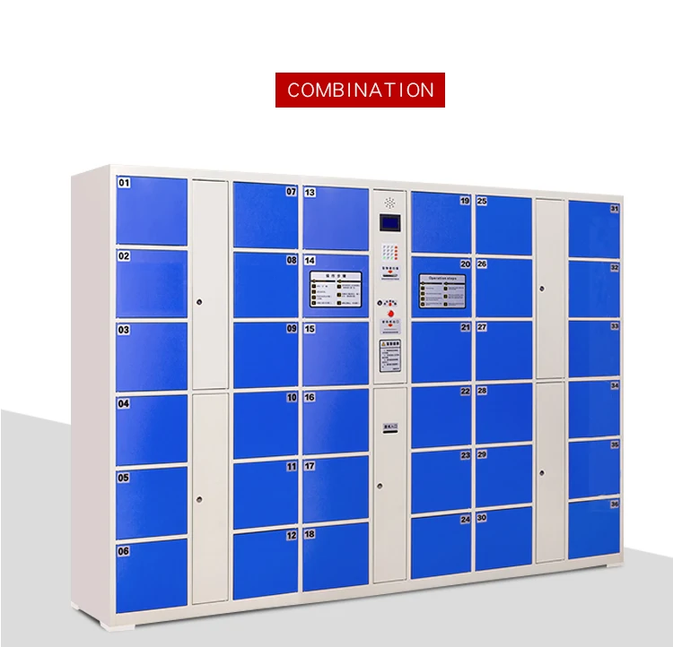  public parcel locker electronic storage cabinet for