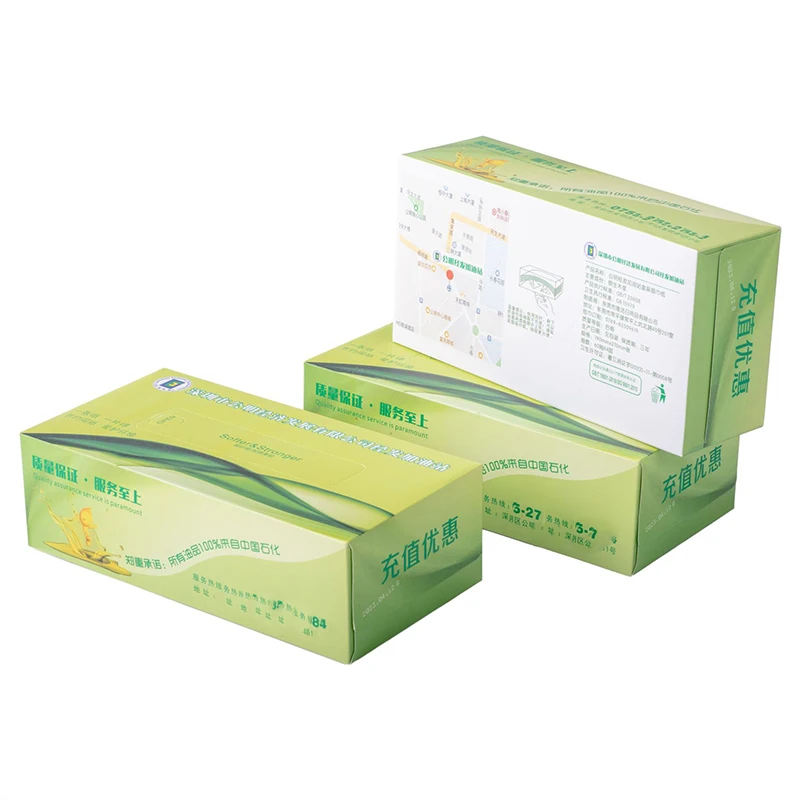 High Quality  2/3 Ply 128mm 140mm 155mm 175mm Super Soft 100% Virgin Wood Pulp Facial Tissue Soft Packing