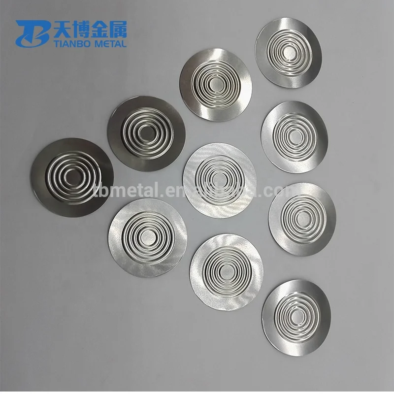 Tantalum metal diaphragm for diaphragm pressure gauges and pressure sensors