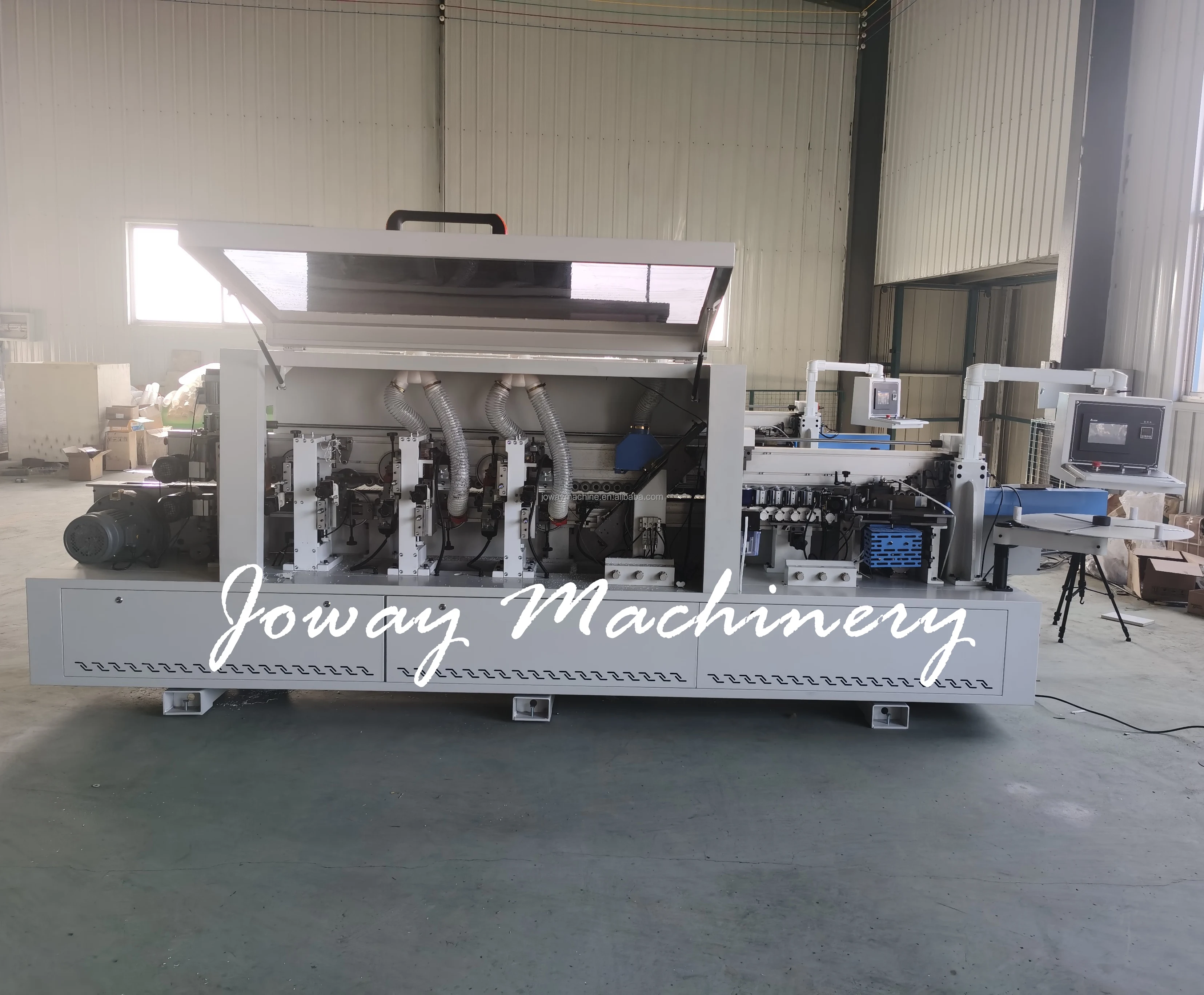 China 380v 6 Functions Woodworking Machine Kdt Edge Band Edgebander Machine Edge Banding Machine High Quality edgebander price