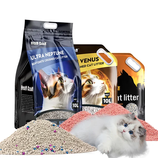 Popular Arena Para Gatos OEM ODM Factory Wholesale Meek Dust Free Catlitter Premium Kitty Clumping Sand Bentonite Cat Litter