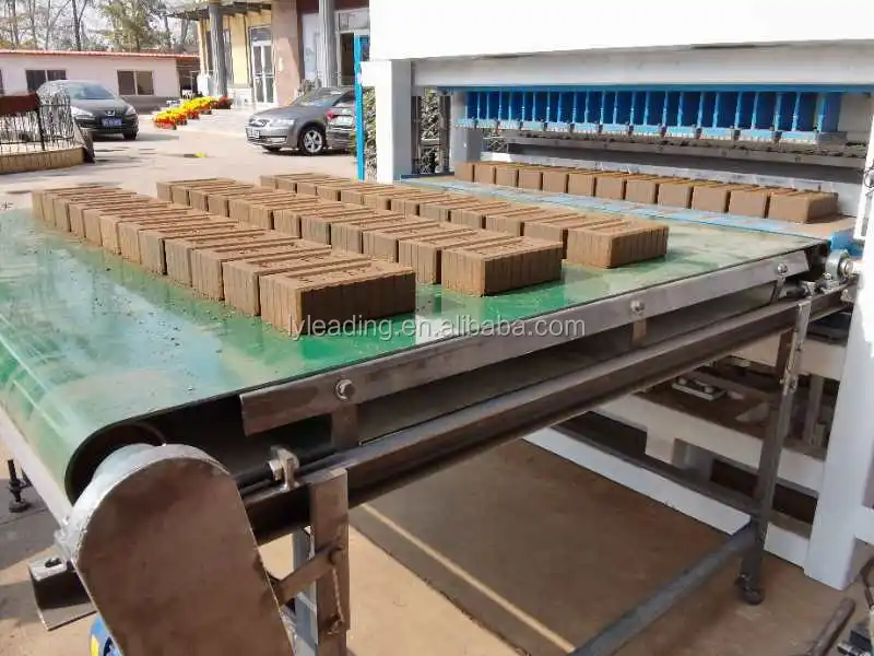 HBY10-10 New design Hydraulic earth brick making machine low price to make ecological interlocking interlock soil brick