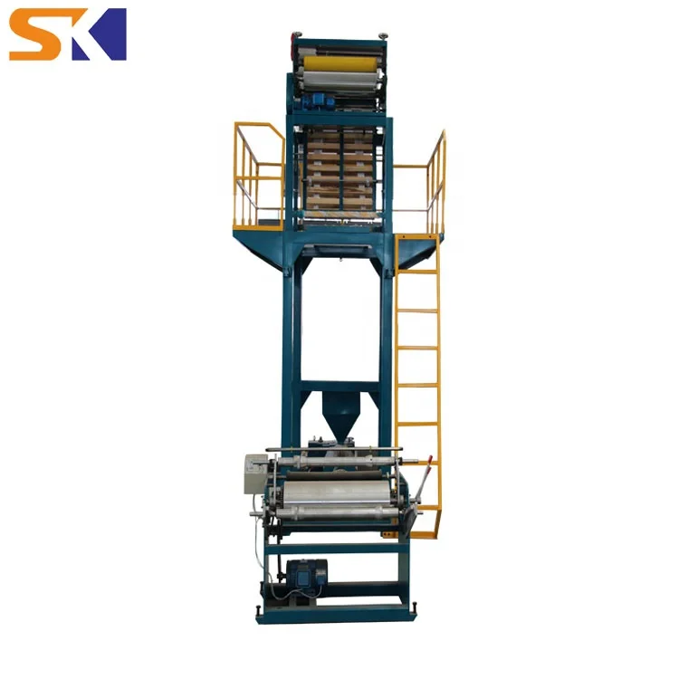
ldpe plastic film extruding machine 