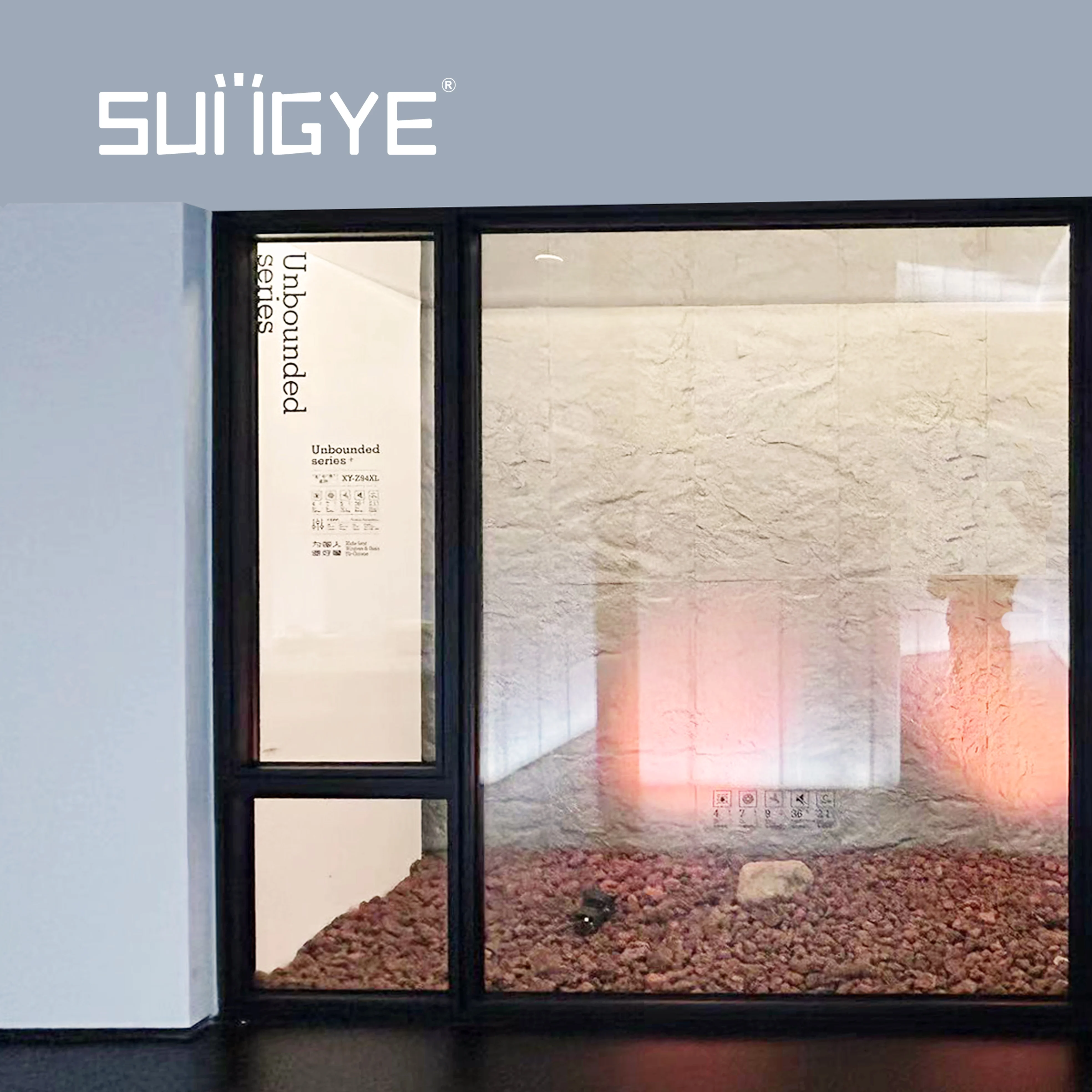 SUNGYE NFRC Certificate Double Glazing Tempered Glass Triple Glazed Aluminium Tilt and Turn Casement Windows