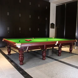 Factory price best 12ft 10ft 9ft snooker pool table with snooker cue