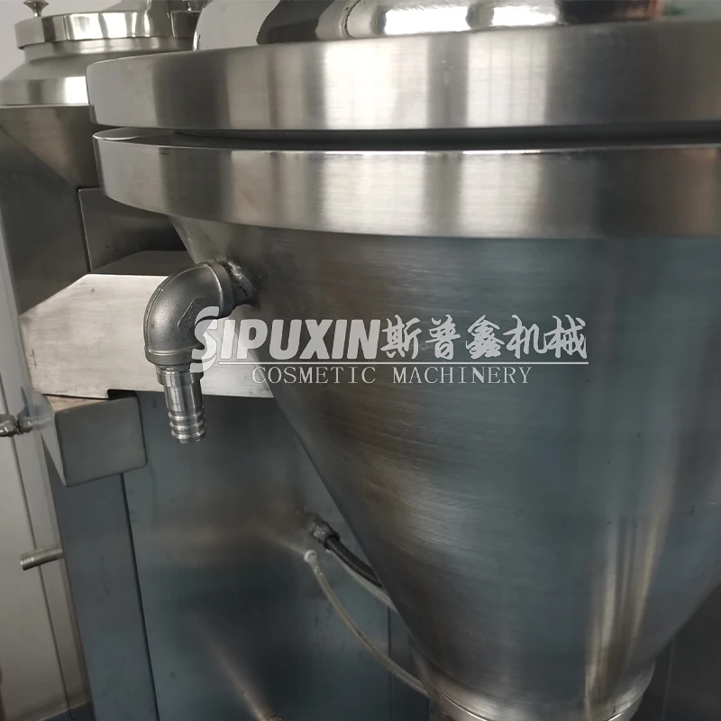 SPX Factory Price 5L Laboratory Vacuum Emulsifier Homogenizer Emulsifying Machine