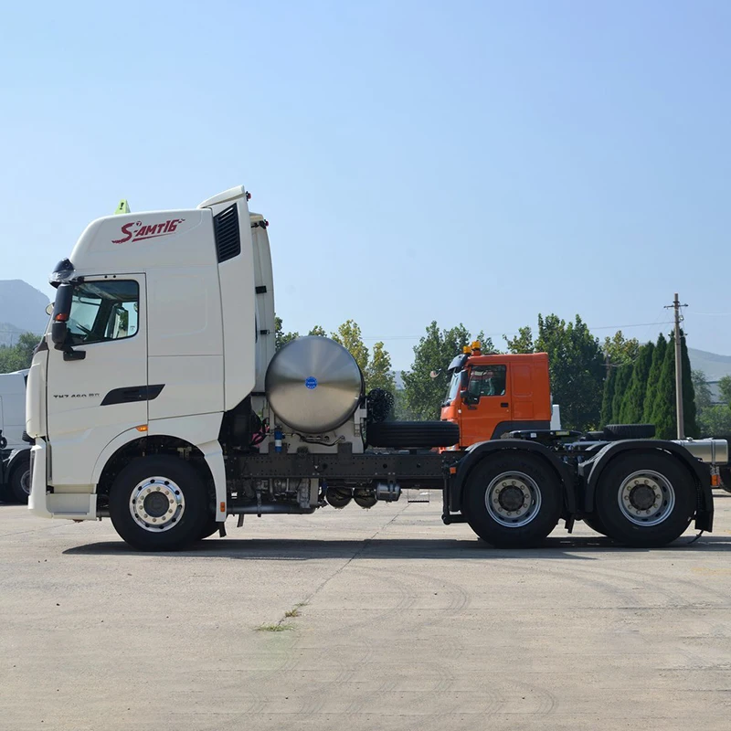 Hot Sale Stock New FAW J7 6X4 530HP 560HP 590HP LNG Tractor Trucks