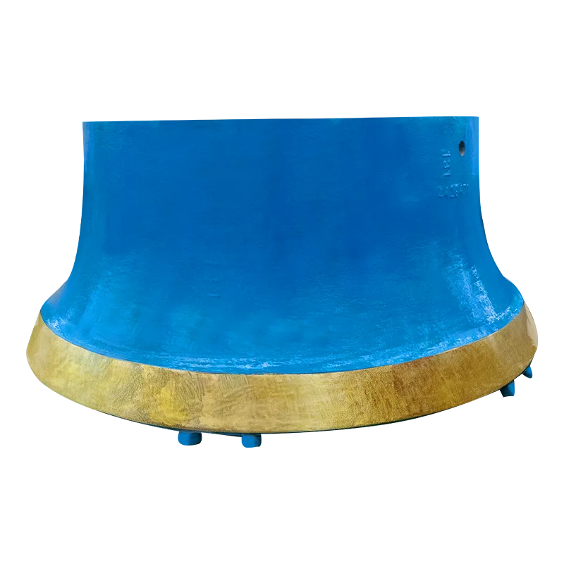 Mining Machinery Parts Manganese Crusher Spare Parts Mantle And Bowl Liner For Cone Crusher Parts