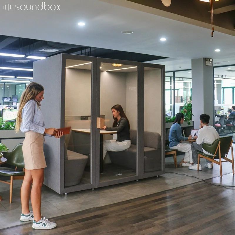 Meeting office sound proof booth multifunction phone booth isolation room booths