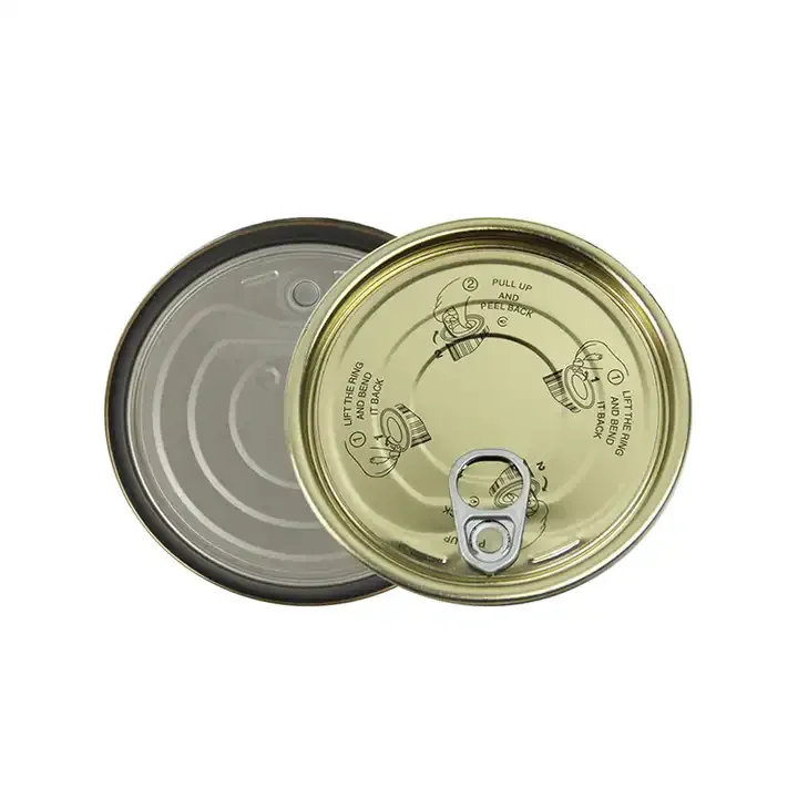 307 83mm Easy Open Ends Tin Lids Manufacturer Wholesale Tinplate EOE Can Lid