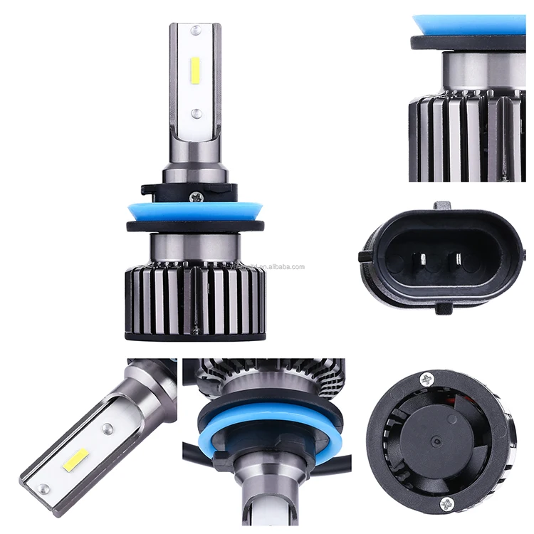 0 Return H11 Led Headlights 5yrs Warranty 30W 6000K Car LED Light Bulbs Ledheadlight with Driver Fan for Toyota Ford Lexus