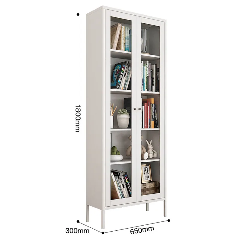 Cabinet Locker Storage Cabinets Metal Door Small Steel Garage Shoe Cupboard De Lock Nightstand Modern Living Room Book Shelf