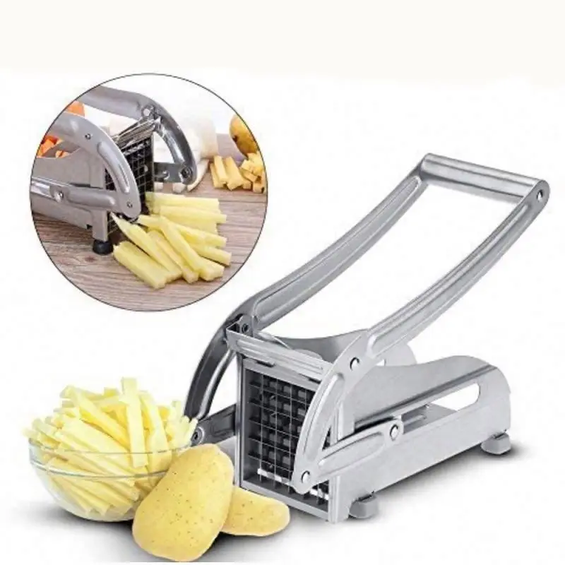 NEW Potato Cutter Manual French Fry Cutter Cucumber Cutter Potato Chopper Artifact Cender
