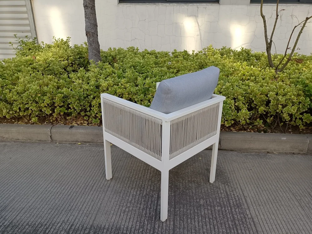 Factory sale high quality garden furniture 7 pieces outdoor furniture rattan outdoor dining furniture set