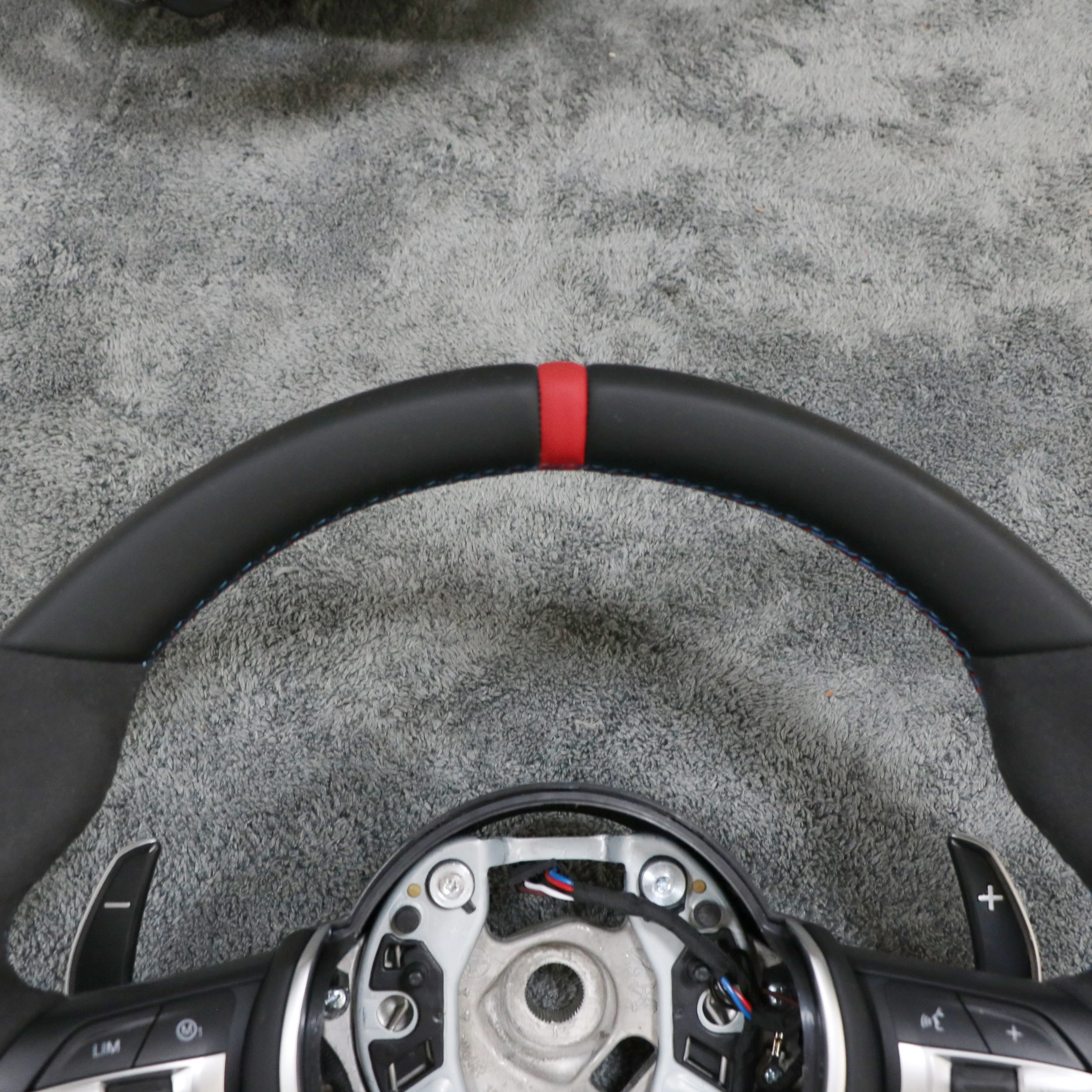 Protective M performance steering wheel alcantara leather Steering Wheel For BMW x4 f26 x5 f20 e92 m6 x4 f36 f10 x2 e92