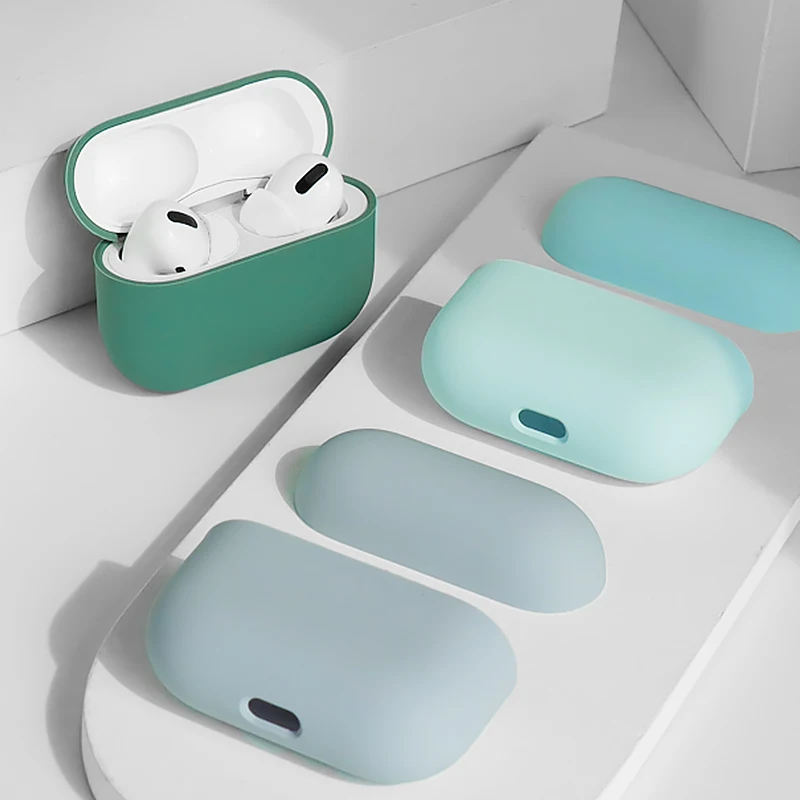 Оптовая продажа силиконовый ударопрочный защитный чехол для Apple Airpod