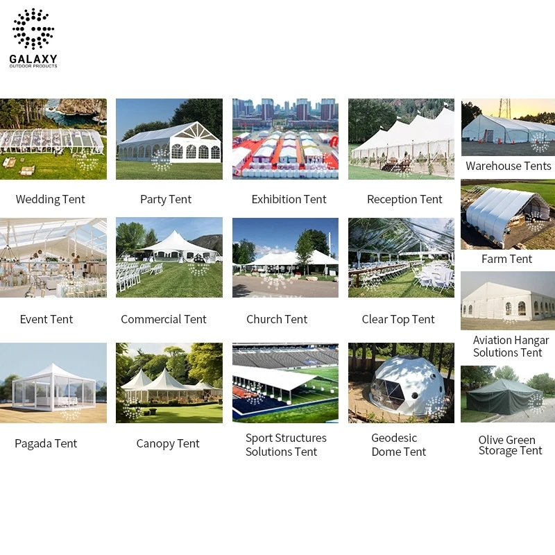 Galaxy Easy to Assemble Wedding Tent Party Events Bangladesh Brno 200 Square Meter Wedding Tent 2500 People Wedding Tent