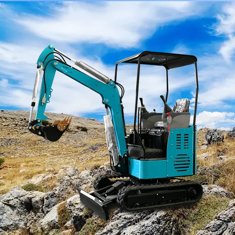 Chinesesmall excavator machine FREE SHIPPING! 3.5 ton mini excavator 1 ton 2 ton Kubota Engine digger excavator mini pelle