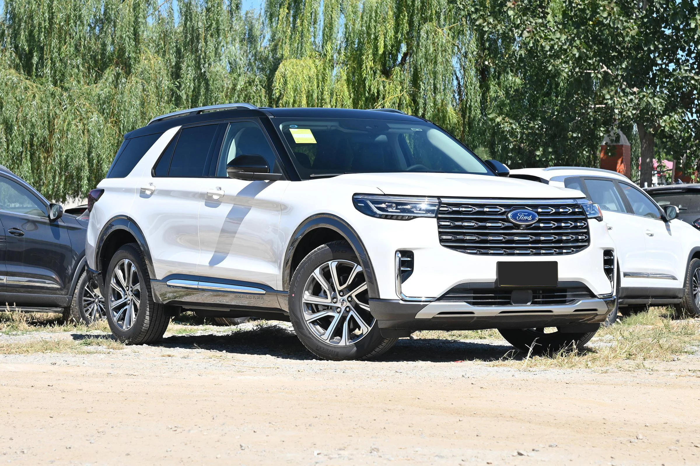Новейший Китайский высокоскоростной бензиновый автомобиль Ford Explorer 5-дверный 6-местный внедорожник передний 4WD для взрослых